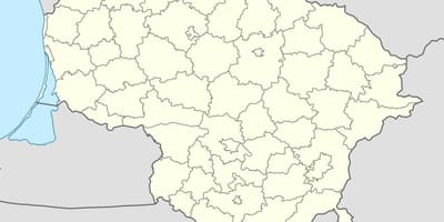 地图，立陶宛向量